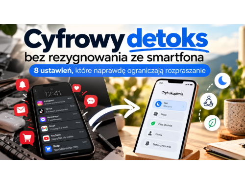 Cyfrowy detoks w 15 minut — zrób to teraz